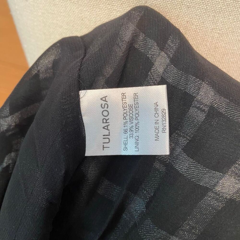 Tularosa Skylar plaid one shoulder mini dress - Picture 8 of 8